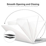 For MacBook Air 13.6 2022/2024 A2681 M2 / A3113 M3 ENKAY Crystal Laptop Protective Case (Grey)