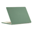 For MacBook Air 13.6 2022/2024 A2681 (M2) / A3113 (M3) ENKAY Matte Laptop Protective Case (Dark Green) - MacBook Air Cases by ENKAY | Online Shopping South Africa | PMC TechLife | Buy Now Pay Later Mobicred