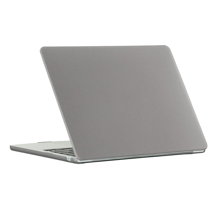 For MacBook Air 13.6 2022/2024 A2681 (M2) / A3113 (M3) ENKAY Matte Laptop Protective Case (Grey) - MacBook Air Cases by ENKAY | Online Shopping South Africa | PMC TechLife | Buy Now Pay Later Mobicred