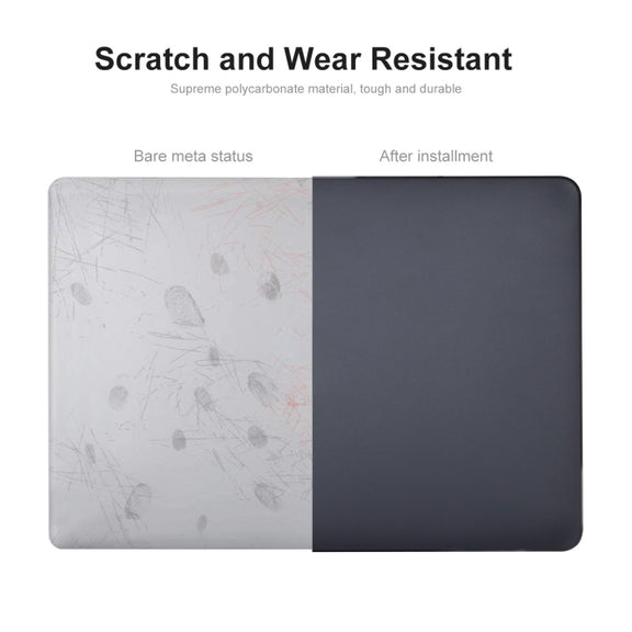 For MacBook Air 13.6 2022/2024 A2681 (M2) / A3113 (M3) ENKAY Matte Laptop Protective Case (Grey)
