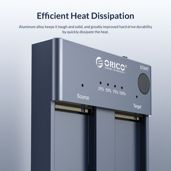 ORICO M2P2-C3-C NVME M.2 SSD Duplicator