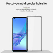 For OPPO A32 / A33 / A53 (2020) PINWUYO 9H 3D Curved Full Screen Explosion-proof Tempered Glass Film(Black)