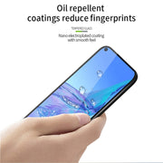 For OPPO A32 / A33 / A53 (2020) PINWUYO 9H 3D Curved Full Screen Explosion-proof Tempered Glass Film(Black)