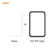 5 PCS For Huawei Honor Watch ES ENKAY Hat-Prince 3D Full Screen Soft PC Edge + PMMA HD Screen Protector Film