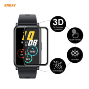 5 PCS For Huawei Honor Watch ES ENKAY Hat-Prince 3D Full Screen Soft PC Edge + PMMA HD Screen Protector Film