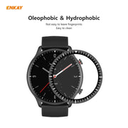 2 PCS For Amazfit GTR 2 ENKAY Hat-Prince 3D Full Screen Soft PC Edge + PMMA HD Screen Protector Film