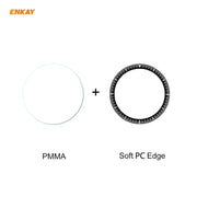 2 PCS For Amazfit GTR 2 ENKAY Hat-Prince 3D Full Screen Soft PC Edge + PMMA HD Screen Protector Film