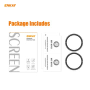 2 PCS For Amazfit GTR 2 ENKAY Hat-Prince 3D Full Screen Soft PC Edge + PMMA HD Screen Protector Film