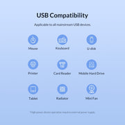 ORICO TWU3-7A-BK 7-Port USB 3.0 HUB