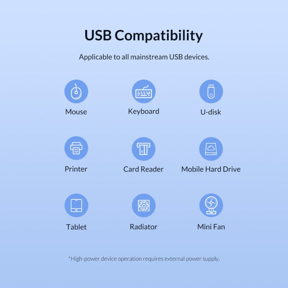 ORICO TWU3-7A-BK 7-Port USB 3.0 HUB