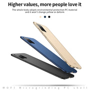 For Samsung Galaxy S20 FE MOFI Frosted PC Ultra-thin Hard Case(Black)