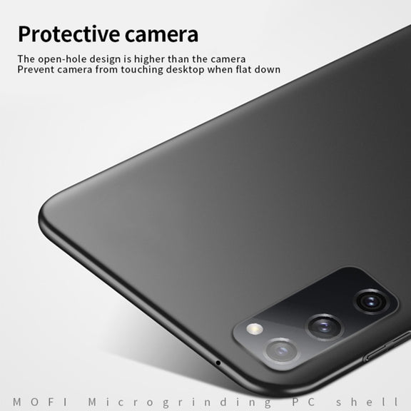 For Samsung Galaxy S20 FE MOFI Frosted PC Ultra-thin Hard Case(Black)
