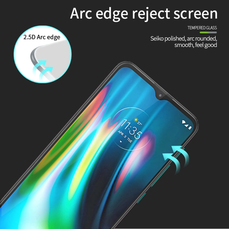 For Motorola Moto G9 / G9 Play PINWUYO 9H 2.5D Full Screen Tempered Glass Film(Black) - free shipping - PMC TechLife - Order now!
