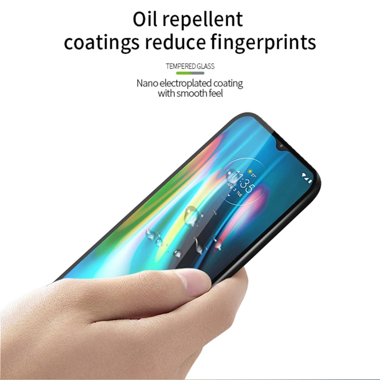 For Motorola Moto G9 / G9 Play PINWUYO 9H 2.5D Full Screen Tempered Glass Film(Black) - free shipping - PMC TechLife - Order now!