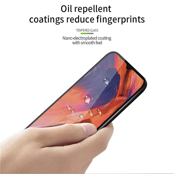 For OPPO A73 2020 PINWUYO 9H 2.5D Full Screen Tempered Glass Film(Black)