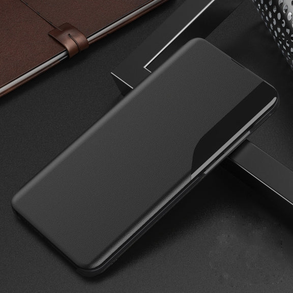Attraction Flip Holder Leather Phone Case For iPhone 6 Plus / 7 Plus / 8 Plus(Black)