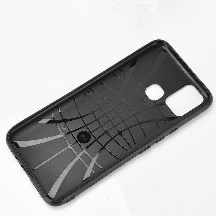 For Infinix Smart 5 Shockproof Sewing Cow Pattern Skin PC + PU + TPU Case(Red) - Infinix Cases by idewei | Online Shopping South Africa | PMC TechLife | Buy Now Pay Later Mobicred