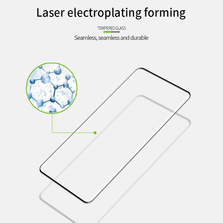 For Huawei Mate40 Pro PINWUYO 9H 3D Hot Bending Tempered Glass Film(Black) - Huawei Tempered Glass by PINWUYO | Online Shopping South Africa | PMC TechLife | Buy Now Pay Later Mobicred