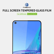 For OPPO A32 PINWUYO 9H 2.5D Full Screen Tempered Glass Film(Black)