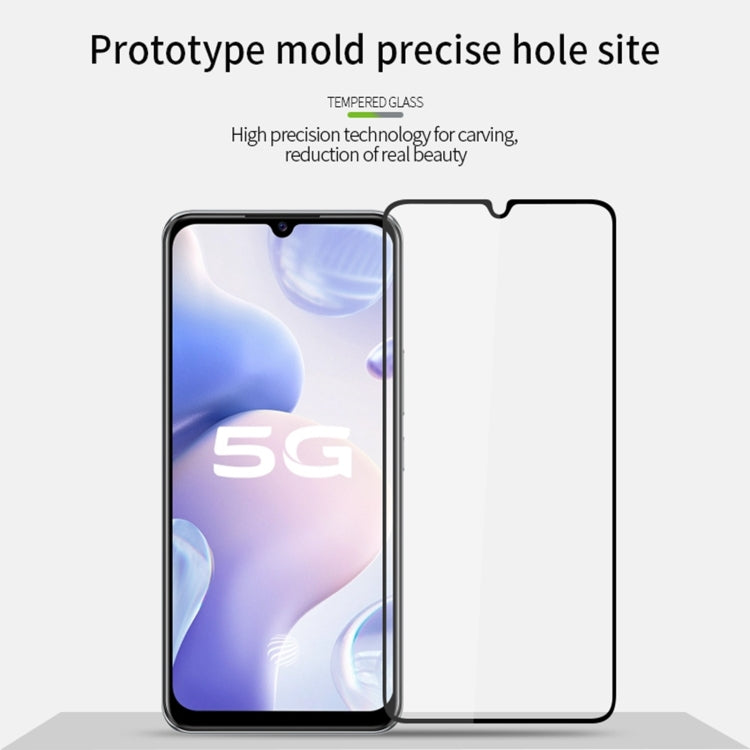 For vivo S7e PINWUYO 9H 2.5D Full Screen Tempered Glass Film(Black) - free shipping - PMC Jewellery - Order now!
