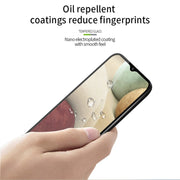 For Samsung Galaxy A12 PINWUYO 9H 2.5D Full Screen Tempered Glass Film(Black)