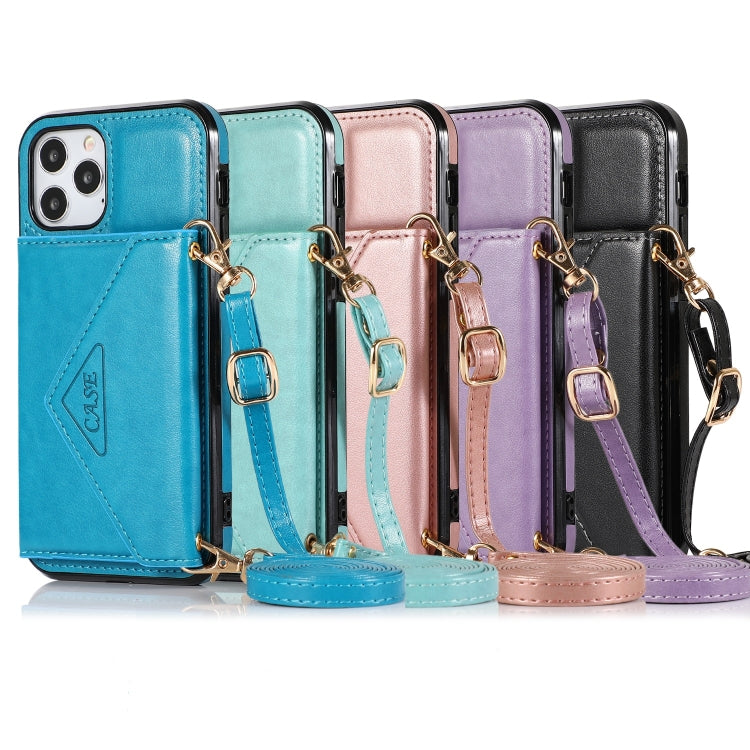 For iPhone X / XS Multi-functional Cross-body Card Bag TPU+PU Back Cover Case with Holder & Card Slot & Wallet(Black) - free shipping - PMC TechLife - Order now!