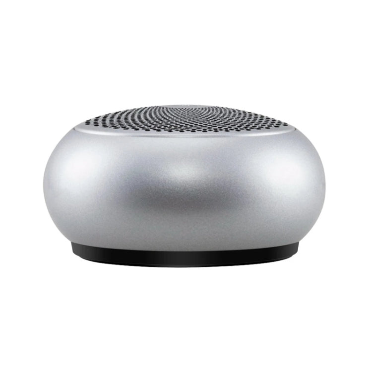 EWA A110 IPX5 Waterproof Portable Mini Metal Wireless Bluetooth Speaker Supports 3.5mm Audio & 32GB TF Card & Calls(Silver) - Mini Speaker by EWA | Online Shopping South Africa | PMC TechLife | Buy Now Pay Later Mobicred