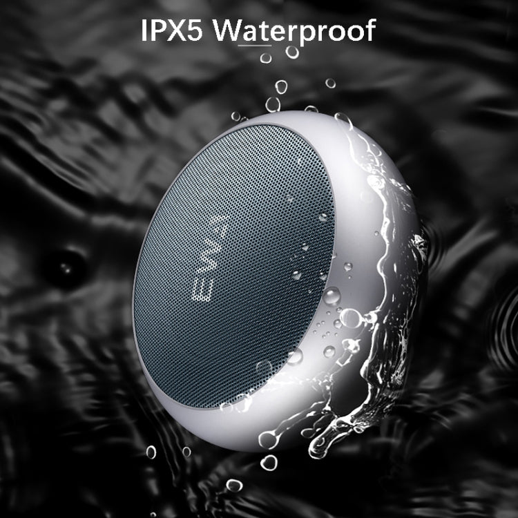 EWA A110 IPX5 Waterproof Portable Mini Metal Wireless Bluetooth Speaker Supports 3.5mm Audio & 32GB TF Card & Calls(Blue) - Mini Speaker by EWA | Online Shopping South Africa | PMC TechLife | Buy Now Pay Later Mobicred