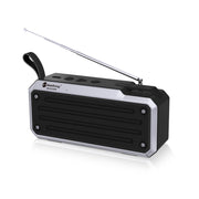 NewRixing NR4018FM TWS Portable Stereo Bluetooth Speaker, Support TF Card / FM / 3.5mm AUX / U Disk / Hands-free Call(Black)