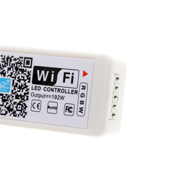 Smart Phone Control Music and Timer Mode Home Mini WIFI LED RGB Controller, type:RGBW Controller