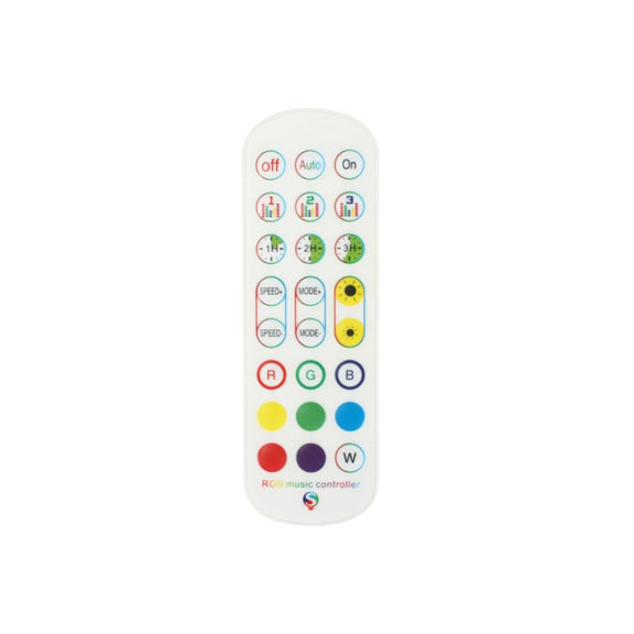 WiFi Smart 4 Pin RGB LED Strip Light Controller APP Remote Voice Control Works with Alexa Echo, 5-24V, type:WiFi 24-keys Controller