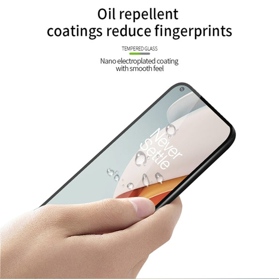 For OnePlus Nord N100 PINWUYO 9H 2.5D Full Screen Tempered Glass Film(Black)