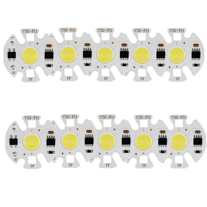 10 PCS COB LED Light Chip AC 220V LED Bulb Light Intelligent IC Driver Bulb Light DIY Spotlight Downlight Chip Outdoor Flood Light(5W（warm white）) - free shipping - PMC Jewellery - Order now!