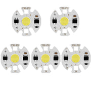 10 PCS COB LED Light Chip AC 220V LED Bulb Light Intelligent IC Driver Bulb Light DIY Spotlight Downlight Chip Outdoor Flood Light(5W���warm white���)