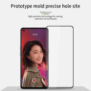 For OPPO Reno5 PINWUYO 9H 3D Curved Full Screen Explosion-proof Tempered Glass Film(Black)