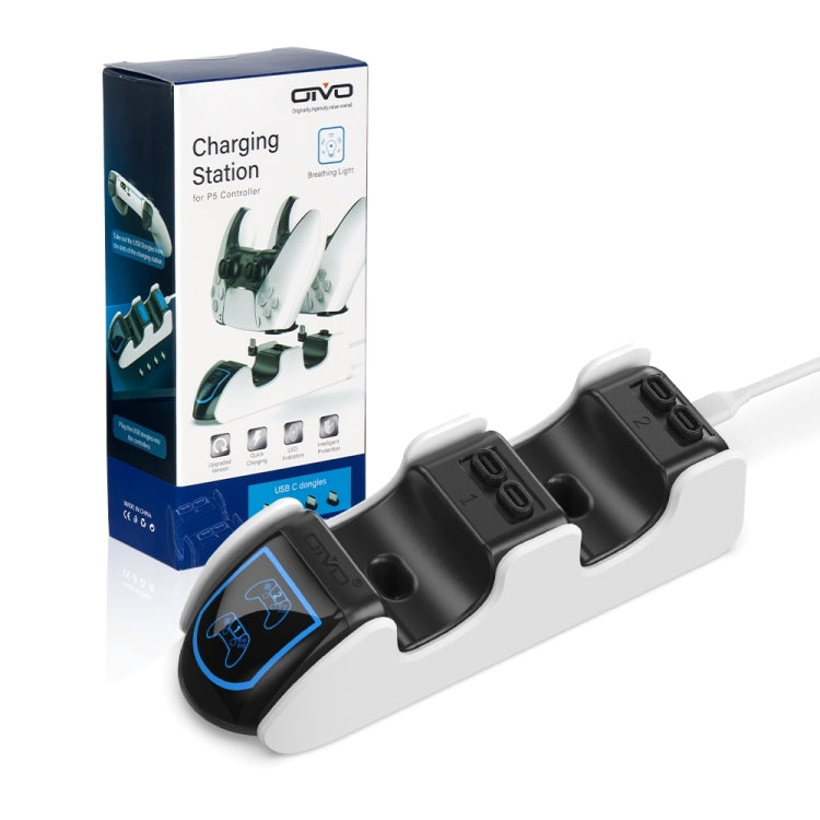 OIVO Dual Charging Dock Charger Station For PS5 - Charger & Power by OIVO | Online Shopping South Africa | PMC Jewellery | Buy Now Pay Later Mobicred