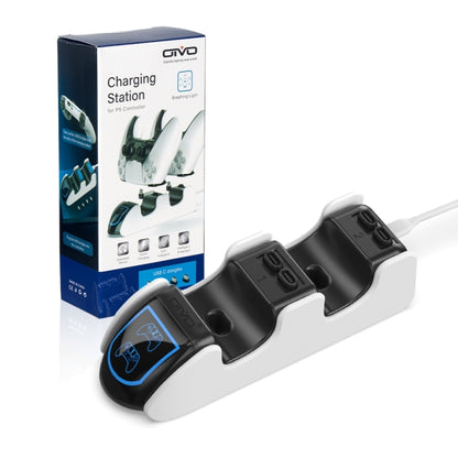 OIVO Dual Charging Dock Charger Station For PS5 - Charger & Power by OIVO | Online Shopping South Africa | PMC Jewellery | Buy Now Pay Later Mobicred