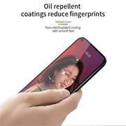 For OPPO Reno5 PINWUYO 9H 2.5D Full Screen Tempered Glass Film(Black)