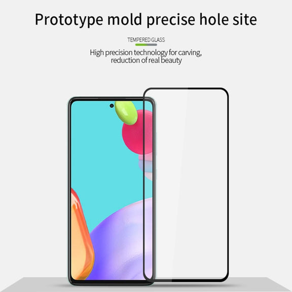For Samsung Galaxy A52 5G / 4G PINWUYO 9H 2.5D Full Screen Tempered Glass Film(Black)