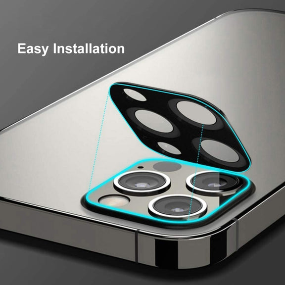For iPhone 12 Pro Max ENKAY Hat-Prince 9H Rear Camera Lens Tempered Glass Film Full Coverage Protector