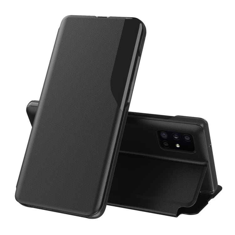 For Samsung Galaxy A32 5G Attraction Flip Holder Leather Phone Case(Black) - free shipping - PMC TechLife - Order now!