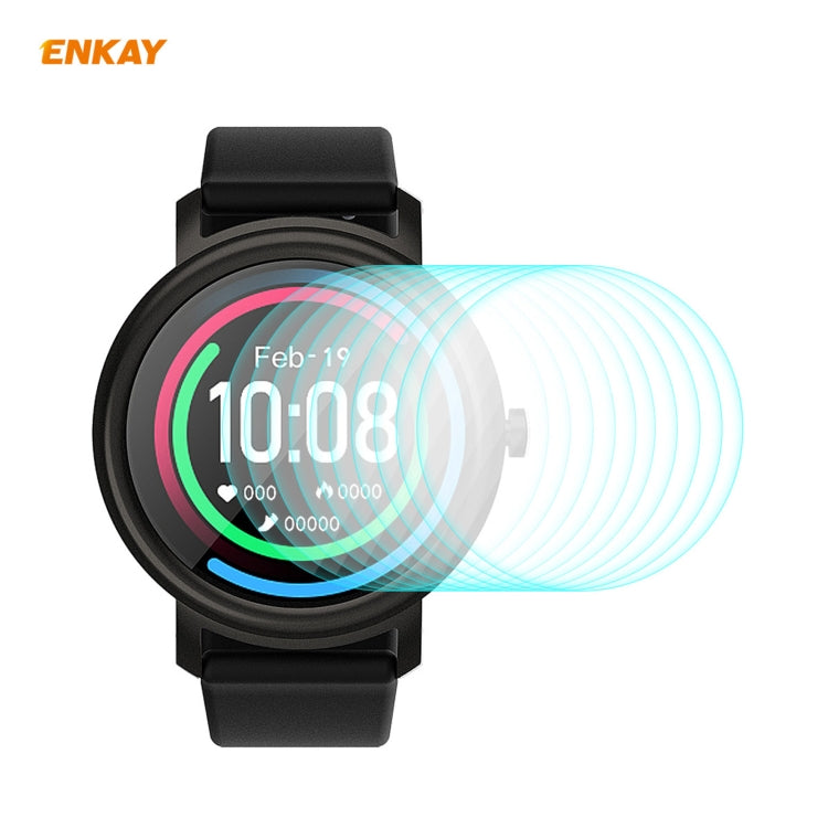 10 PCS For Xiaomi Mibro Air ENKAY Hat-Prince 0.2mm 9H 2.15D Curved Edge Tempered Glass Film - free shipping - PMC TechLife - Order now!