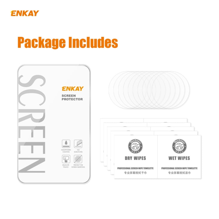 10 PCS For Xiaomi Mibro Air ENKAY Hat-Prince 0.2mm 9H 2.15D Curved Edge Tempered Glass Film - free shipping - PMC TechLife - Order now!