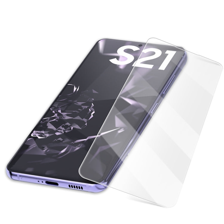 For Samsung Galaxy S21/S30 mocolo 9H 3D Full Screen UV Screen Film, Support Fingerprint Unlock