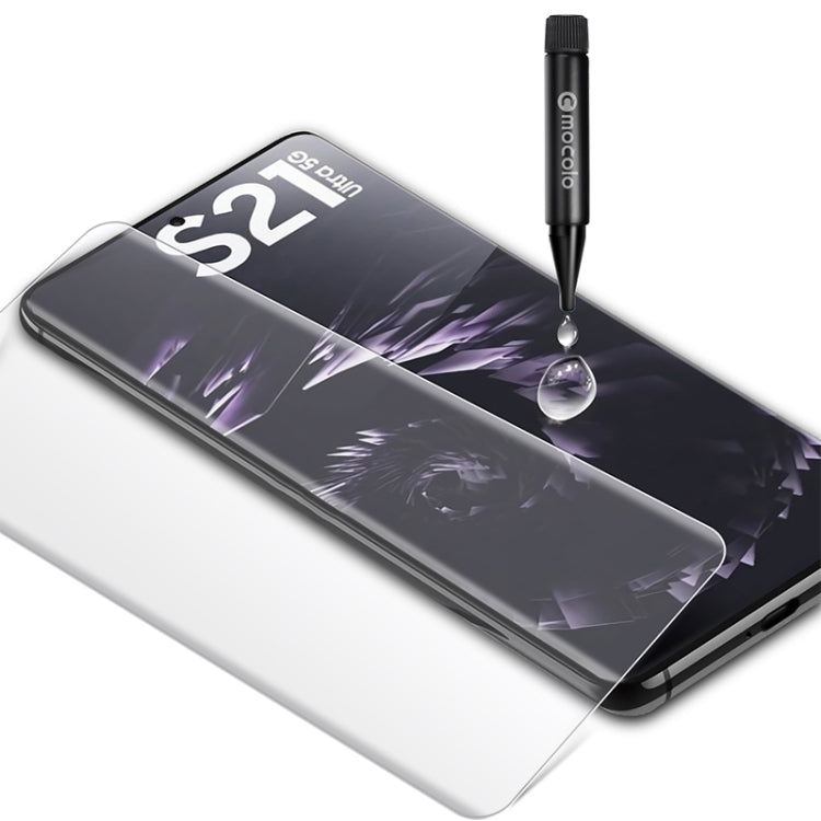 For Samsung Galaxy S21 Ultra / S30 Ultra mocolo 9H 3D Full Screen UV Screen Film, Support Fingerprint Unlock
