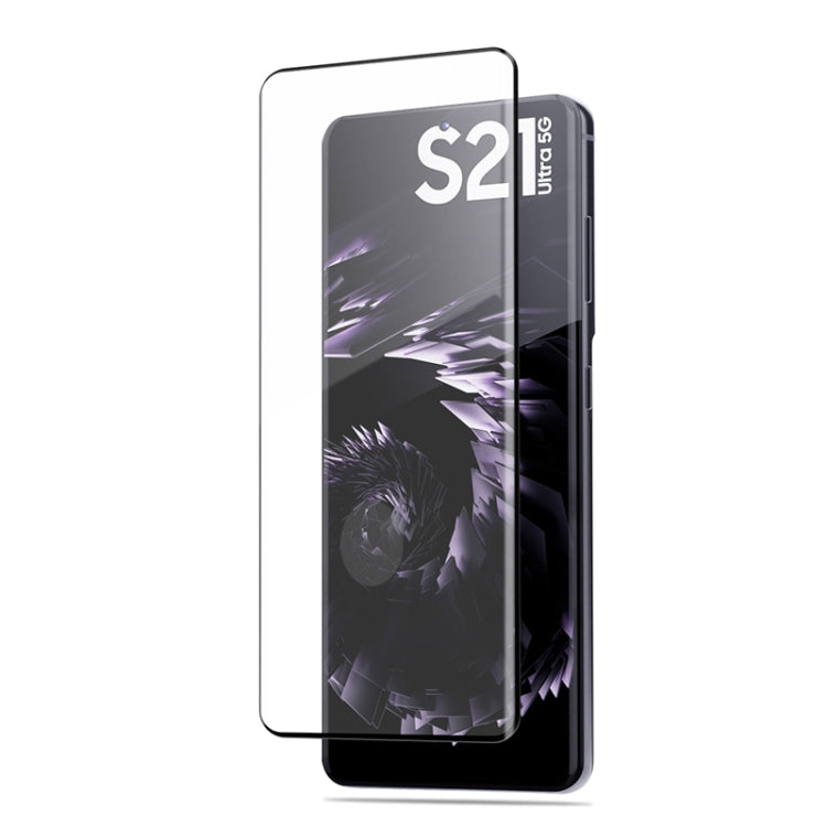 For Samsung Galaxy S21 Ultra/ S30 Ultra mocolo 0.33mm 9H 3D Curved Full Screen Tempered Glass Film, Fingerprint Unlock Support - free shipping - PMC TechLife - Order now!