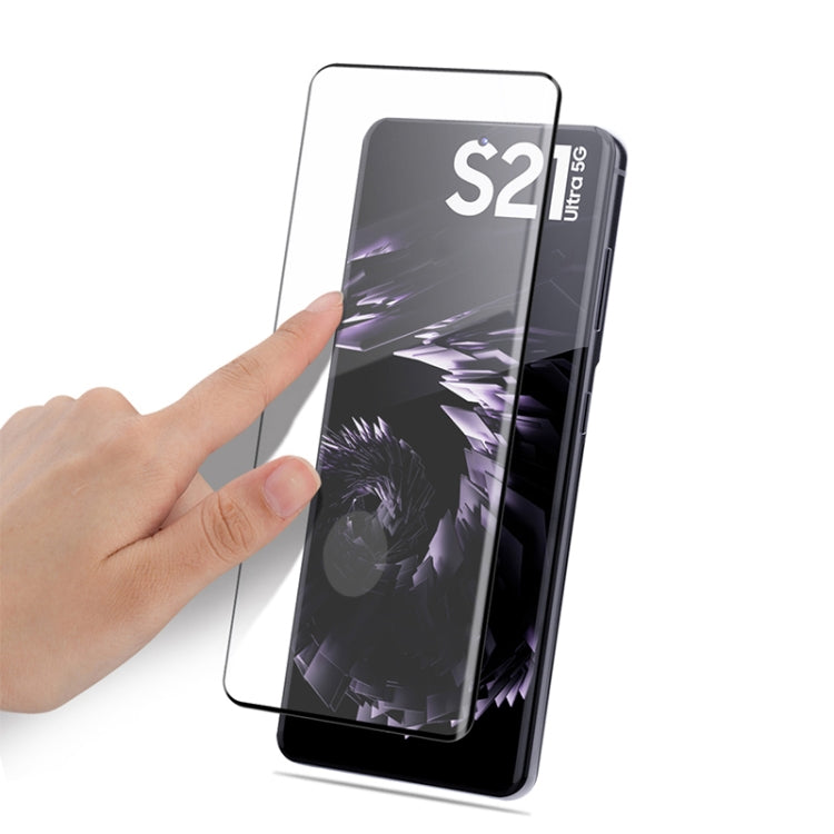For Samsung Galaxy S21 Ultra/ S30 Ultra mocolo 0.33mm 9H 3D Curved Full Screen Tempered Glass Film, Fingerprint Unlock Support - free shipping - PMC TechLife - Order now!
