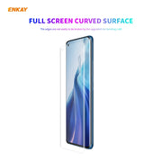 For Xiaomi Mi 11 Hat-Prince ENKAY Clear TPU Shockproof Case Soft Anti-slip Cover + 3D Full Screen PET Curved Hot Bending HD Screen Protector Soft Film, Support Fingerprint Unlock