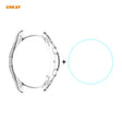For Samsung Galaxy Watch 3 45mm 2 in 1 ENKAY Hat-Prince Transparent Soft TPU Case + 0.2mm 9H 2.15D Curved Edge Tempered Glass Film - Watch Cases by ENKAY