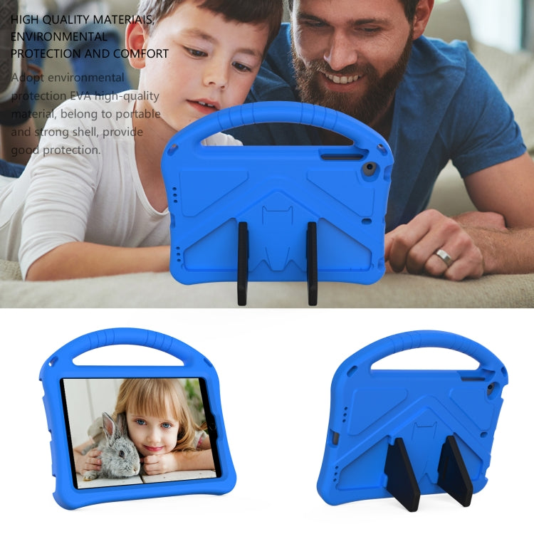 For iPad Mini5/4/3/2/1 EVA Flat Anti Falling Protective Case Shell with Holder(Blue)